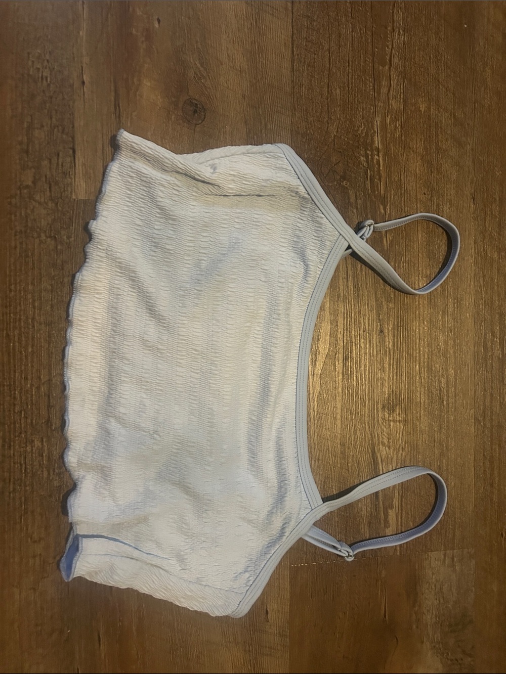 Xhilaration Light Blue Padded Bra Top